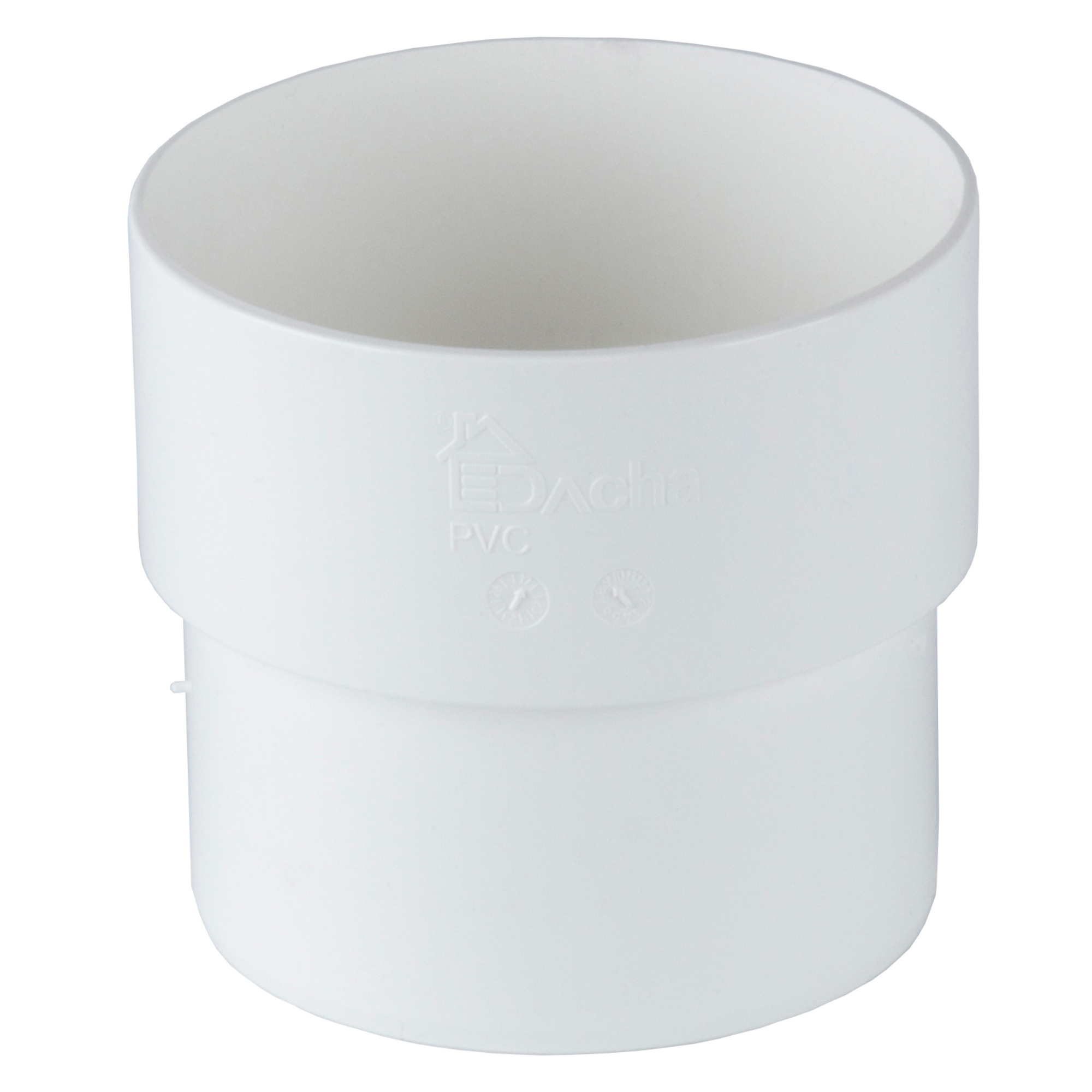 81930135 Муфта соединительная Dacha 80 мм белый STLM-0014099 DÖCKE 