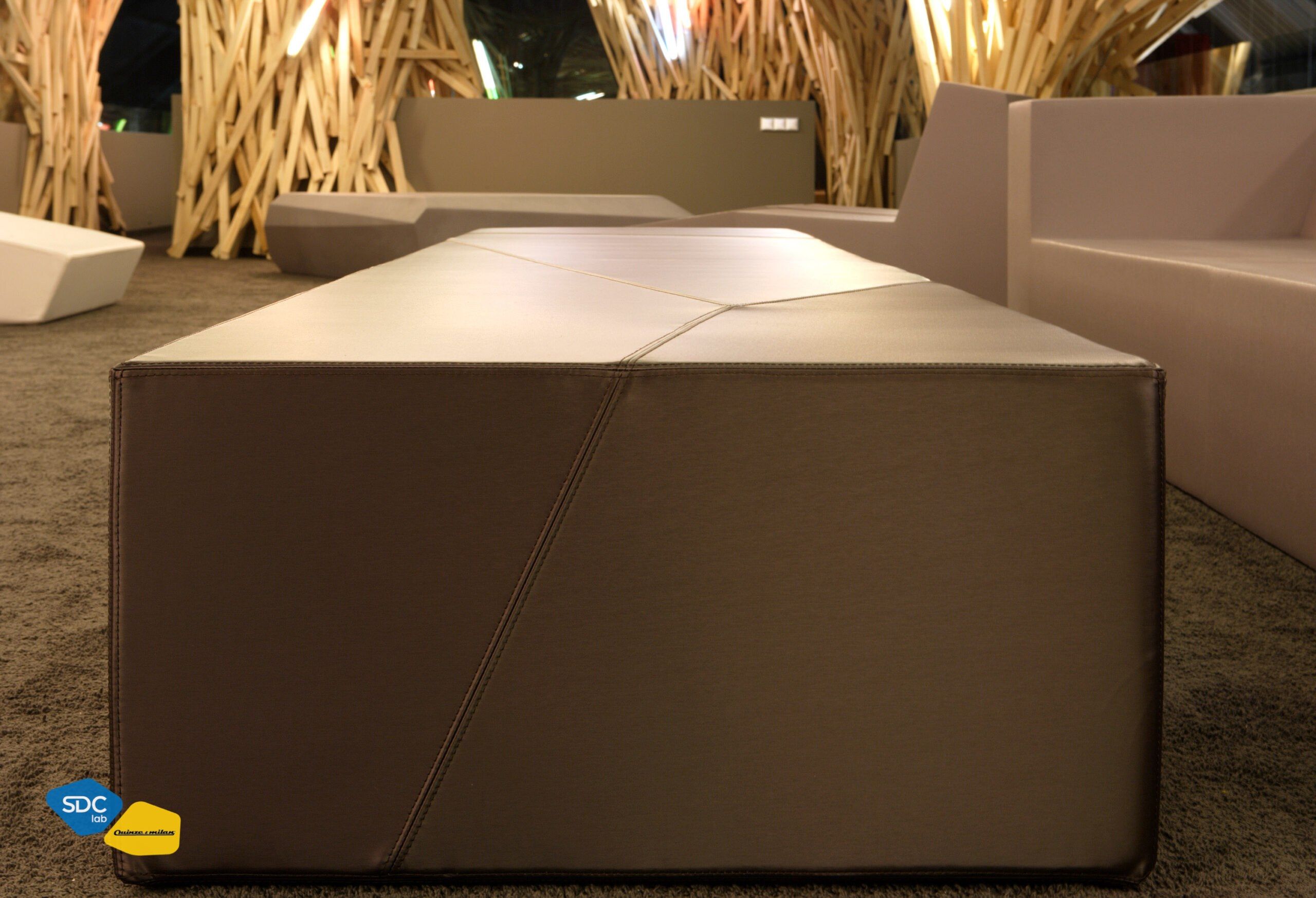 Скамья из пены QM без спинки Quinze & Milan клуб ARCH-00095314 - Вид №2