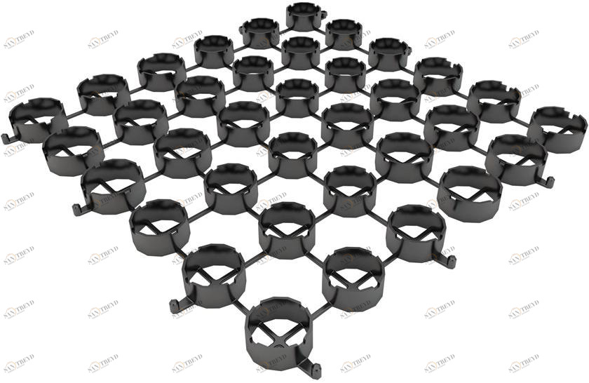 Geoplast Решетка из пластика, покрытого травой sun-id-1382144