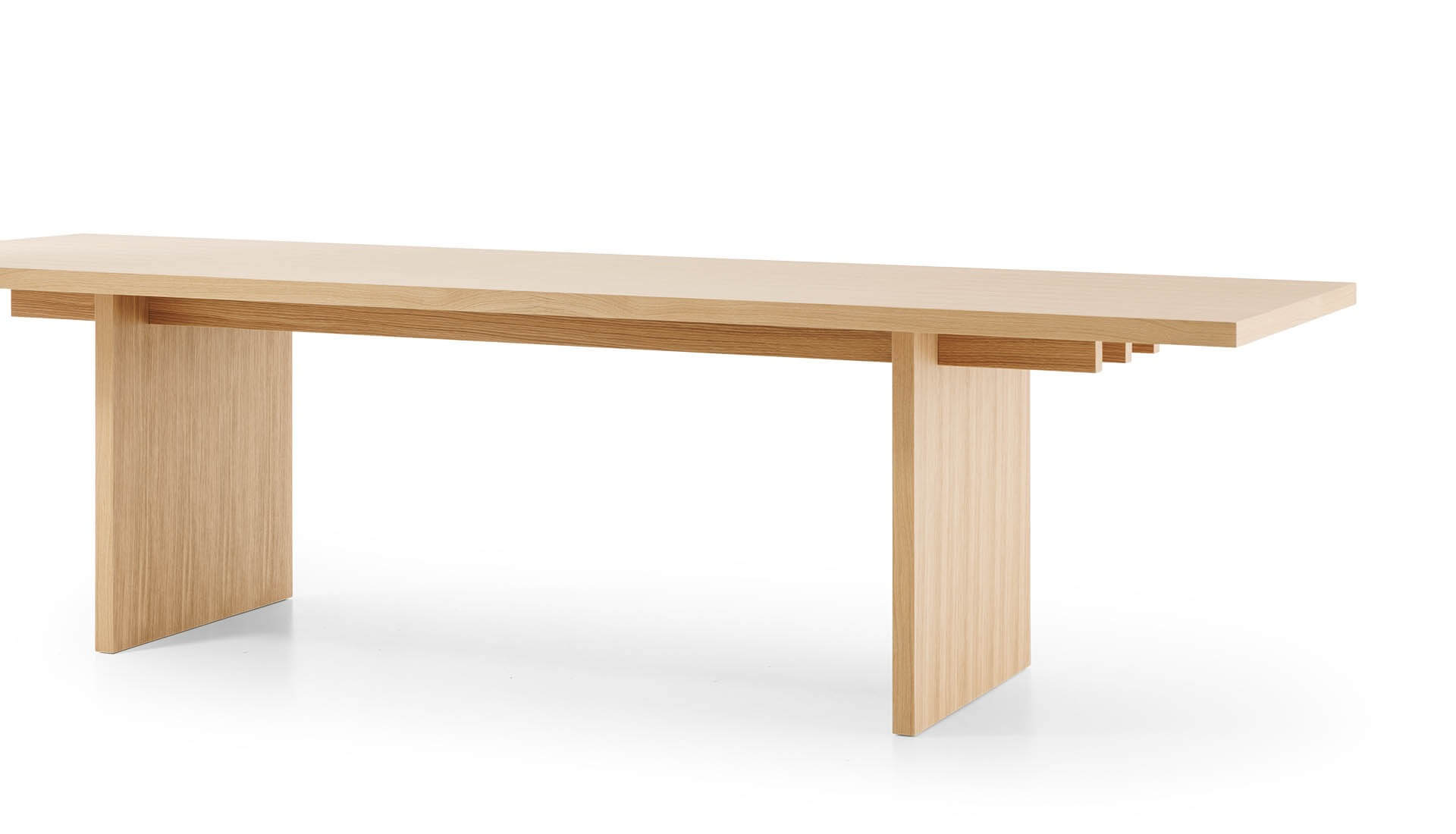 Прямоугольный стол из шпона True Design Essence ARCH-00036046 - Вид №2