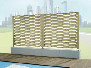 FILS Алюминиевый забор Luna