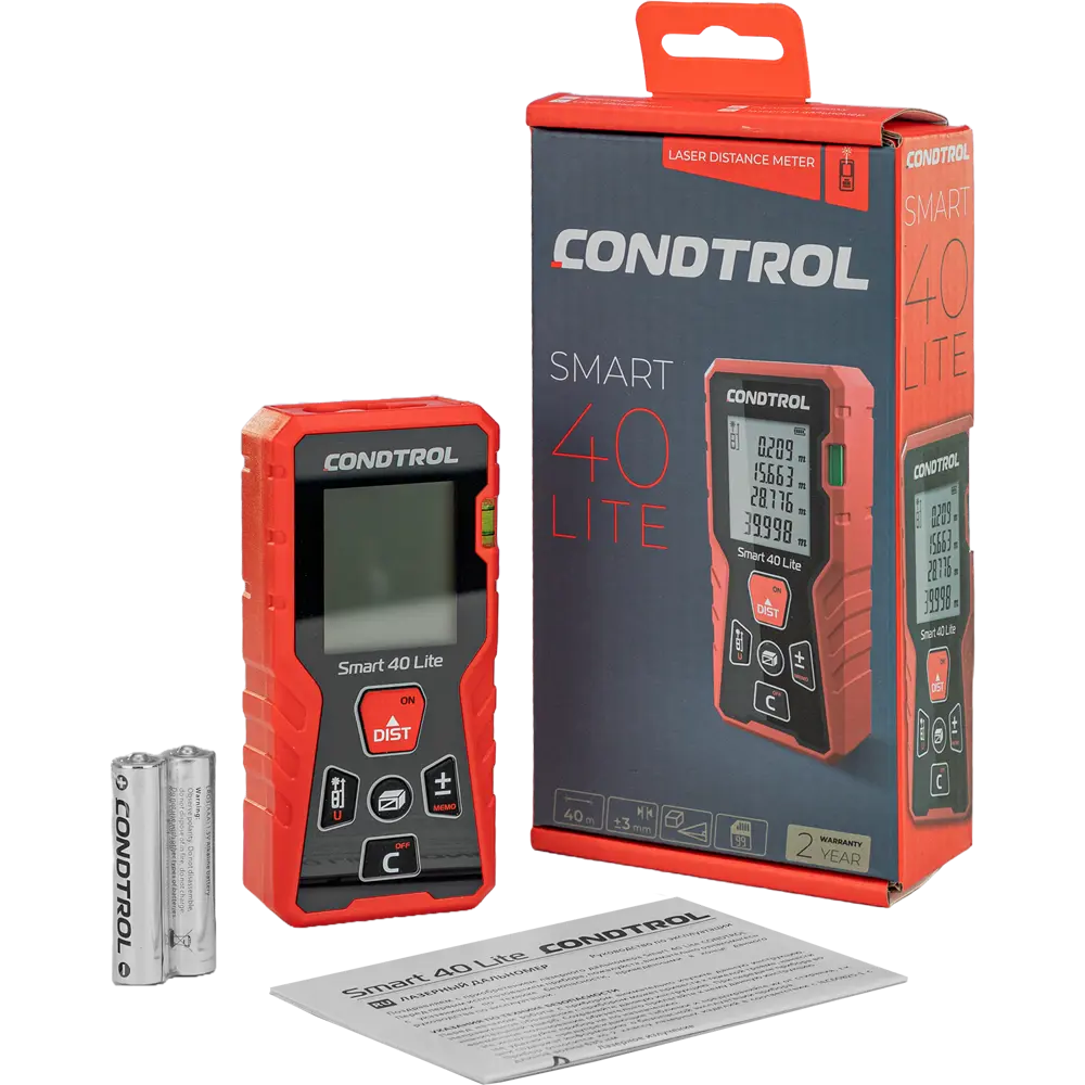 Лазерный дальномер Condtrol Smart40 Lite 40 м 89368422 STLM-1327222 - Вид №6