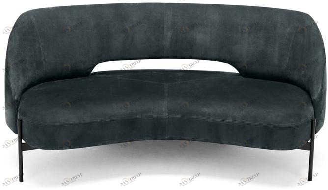 MisuraEmme Изогнутый диван из ткани Misuraemme sun-id-1361926