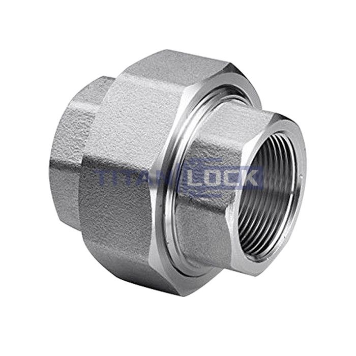 Американка нержавеющая (AISI304) 2 1/2", ВР/ВР TL250UFF TITAN LOCK 