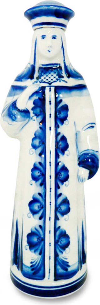 10617065 Гжельский фарфоровый завод Штоф "Царица" 