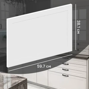 Фасад кухонного шкафа Ньюпорт 59.7x38.1 см KONSENSA МДФ цвет белый 89421653 STLM-2207130