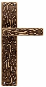 LINEA CALI' Латунная ручка на пластине Frida