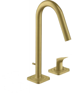 34132950 Смеситель для раковины 160 на 2 отверстия со сливным гарнитуром AXOR CITTERIO M