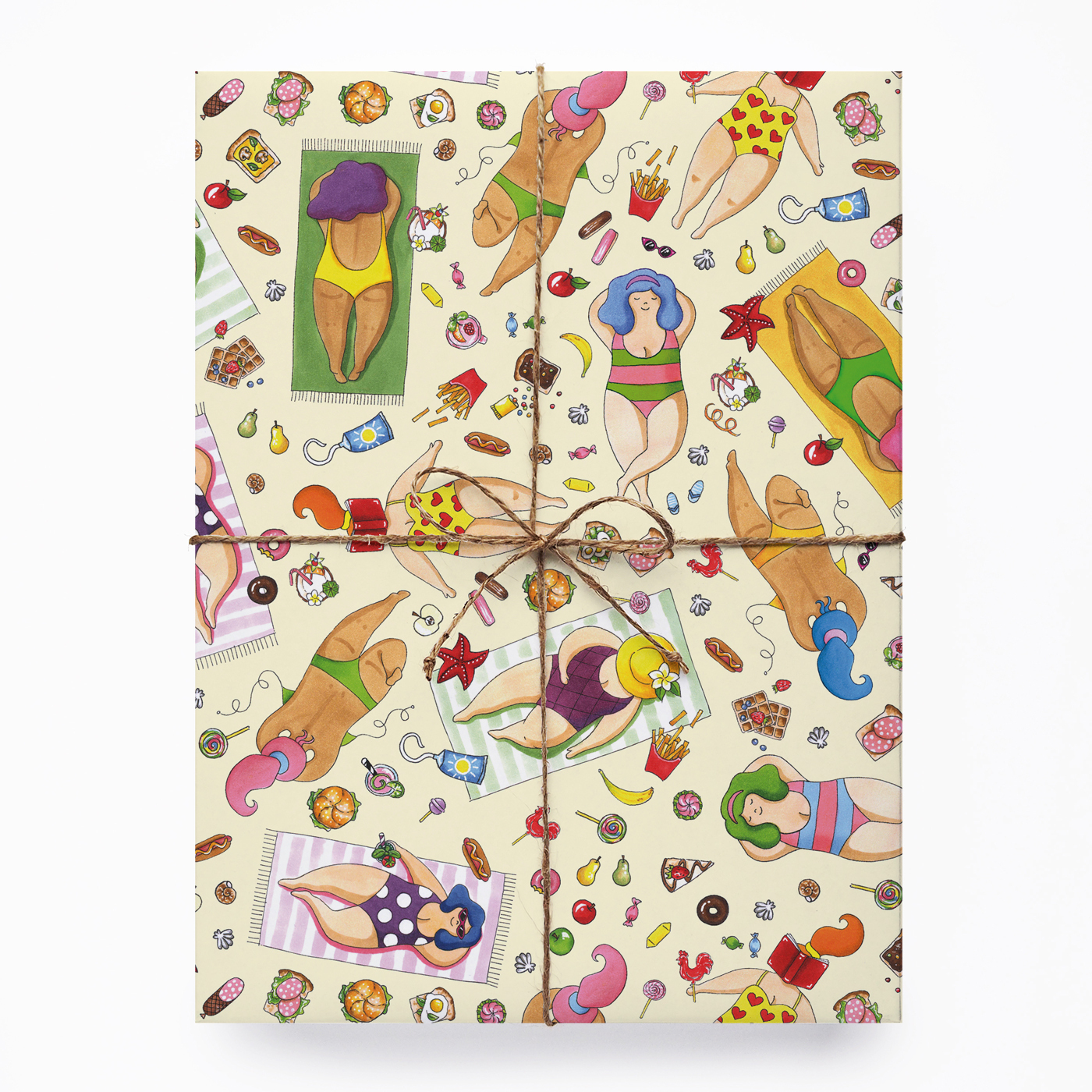 478031 Бумага «Толстушки», 70 х 100 см Santreyd 