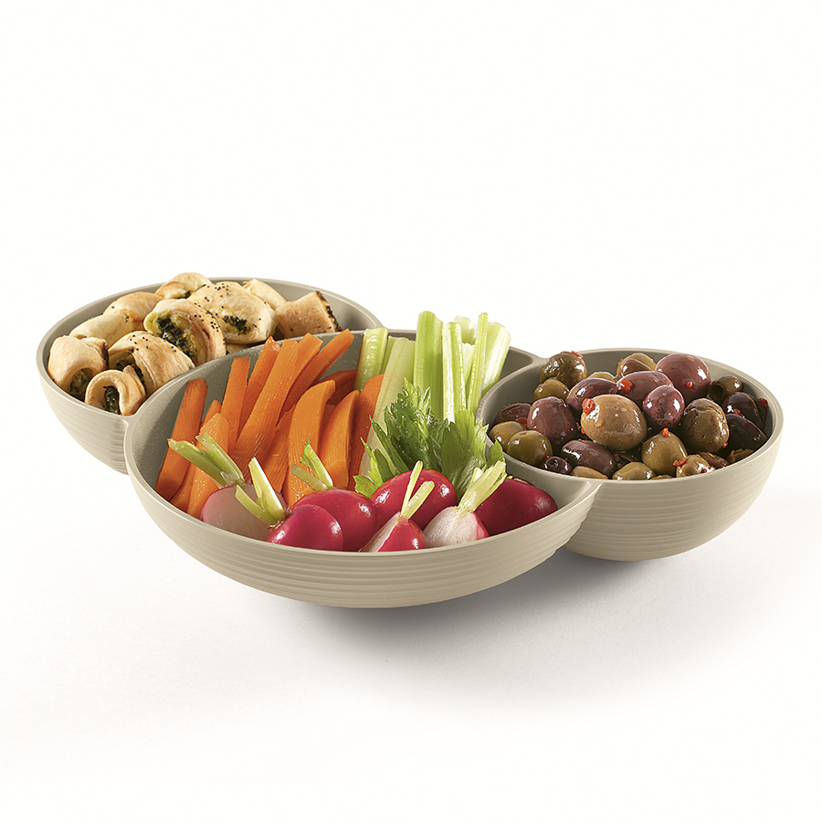 171200156 Менажница tierra, молочно-белая Guzzini  - Вид №6