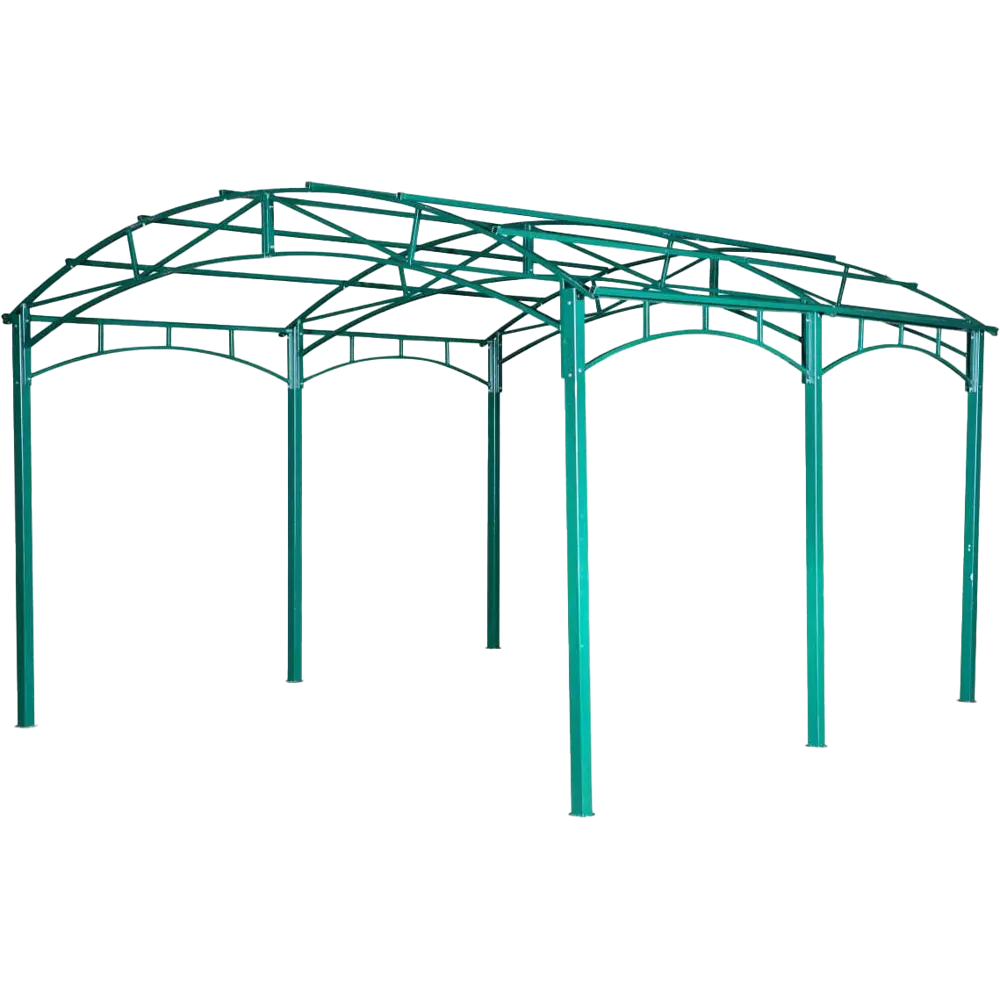 Навес для автомобиля Союз 400x320x250 см зеленый Santreyd STLM-2041640