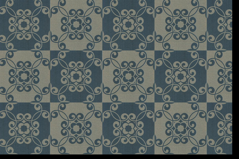 110 023 93 Пробковая настенная плитка Mosaic Mix Blue Two GRANORTE StoryWall