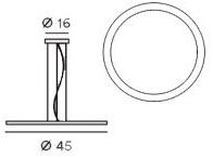 Gibas Светодиодная подвесная лампа Moon 144/26 - Вид №2