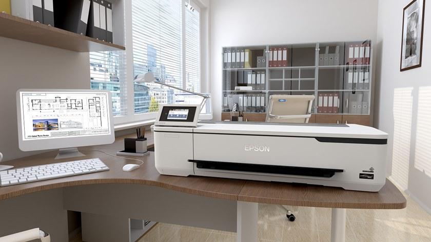 EPSON ITALIA Профессиональный широкоформатный принтер для CAD-чертежей Surecolor™ sc-t C11cf113- 02a0/01a0 - Вид №2