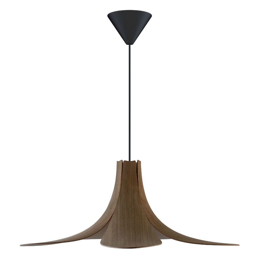 2218 Плафон jazz, шпон дуба, 65х24 см, темно-коричневый UMAGE  - Вид №5