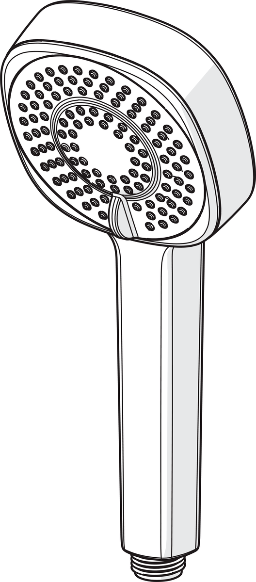 Oras 253022 Ручной душ 253022 Apollo Style Хром  - Вид №2