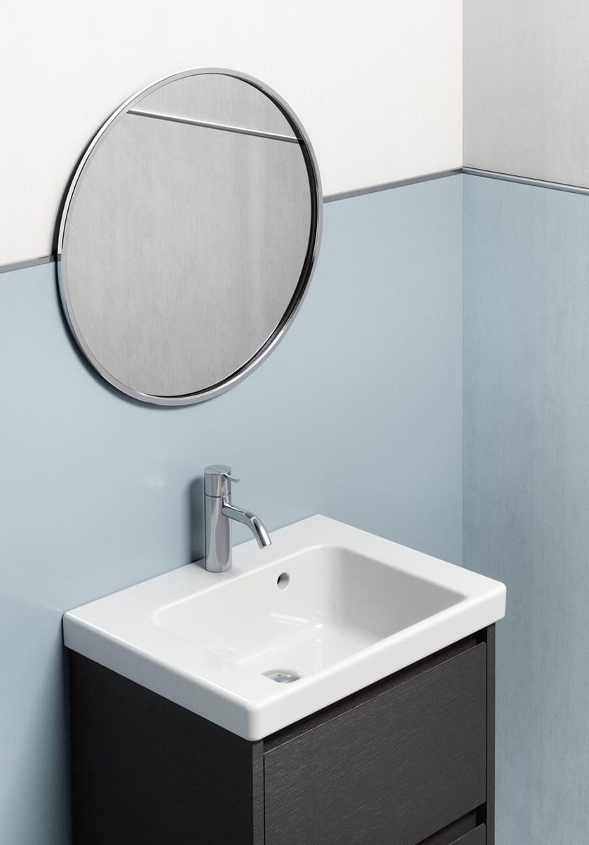 8630111 Встроенная раковина под столешницу овальная GSI ceramica Norm - Вид №3