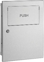 PPE0035CS Встраиваемый мусорный бак mediclinics 