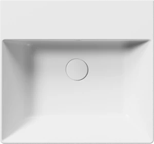 9430109 Подвесная раковина настенная овальная GSI ceramica  белая