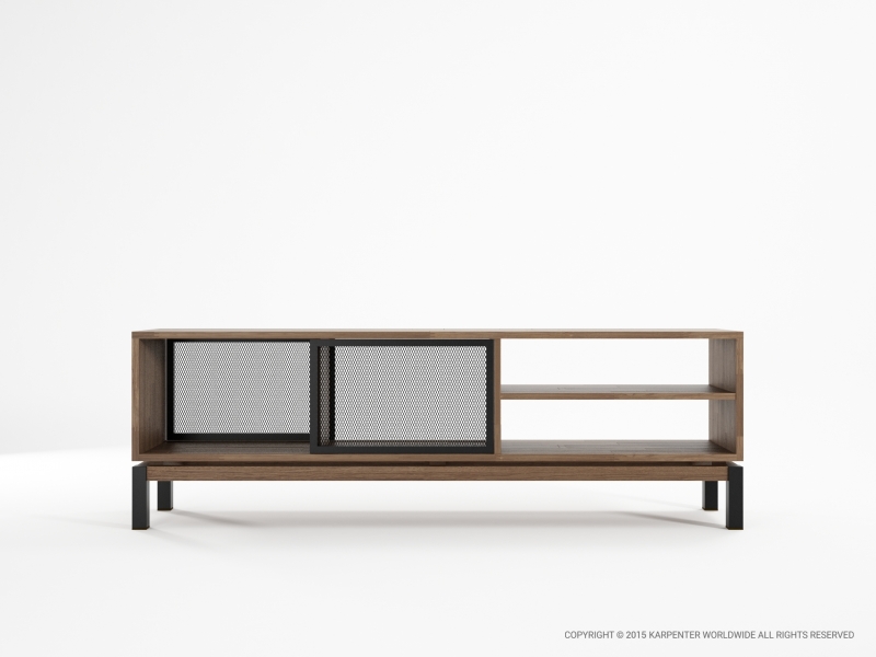 342_684 ТВ комод 2 двери 4 отсека Karpenter Color BeBop