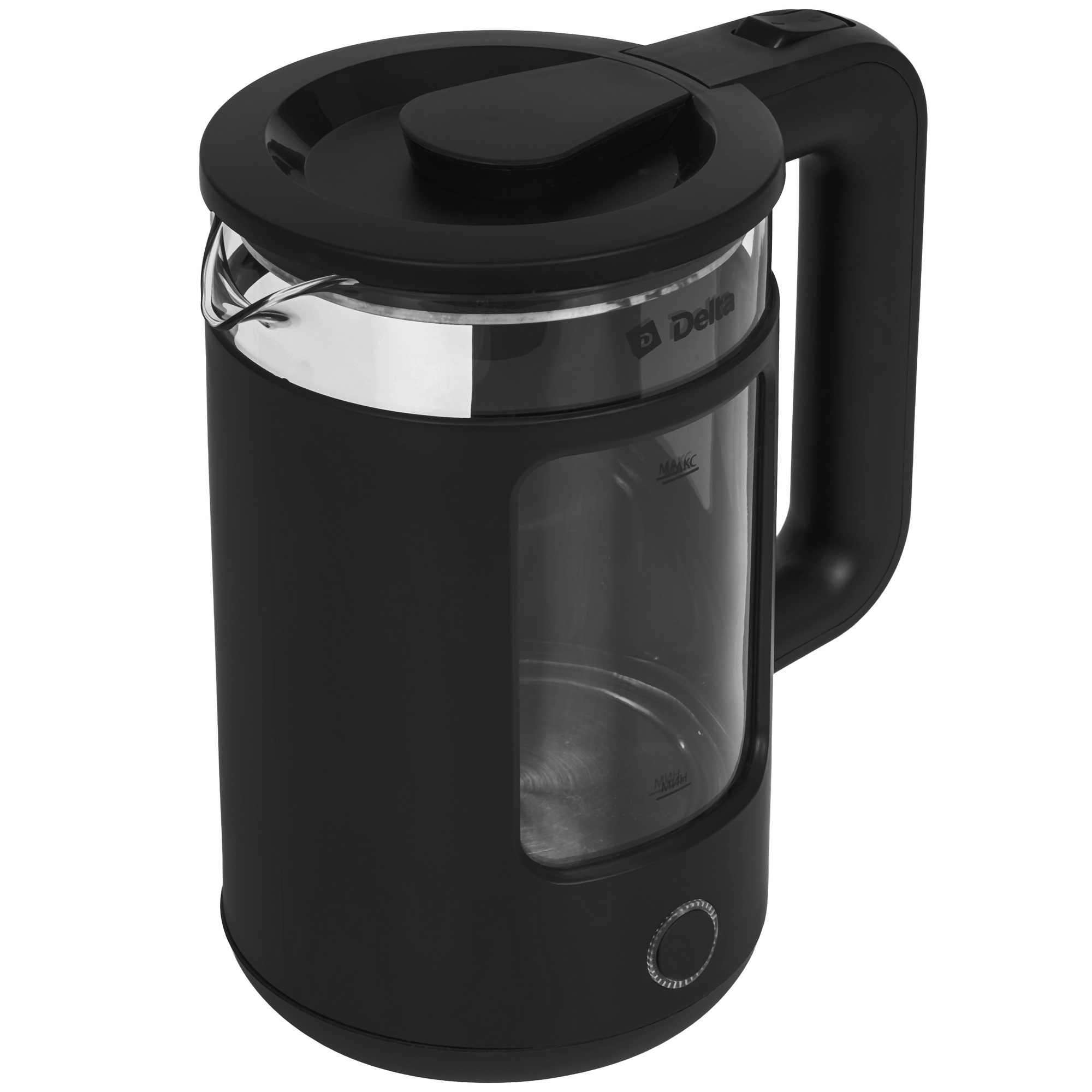 9211948 Электрочайник Delta DL-1112 черный STDN-0058619 - Вид №2