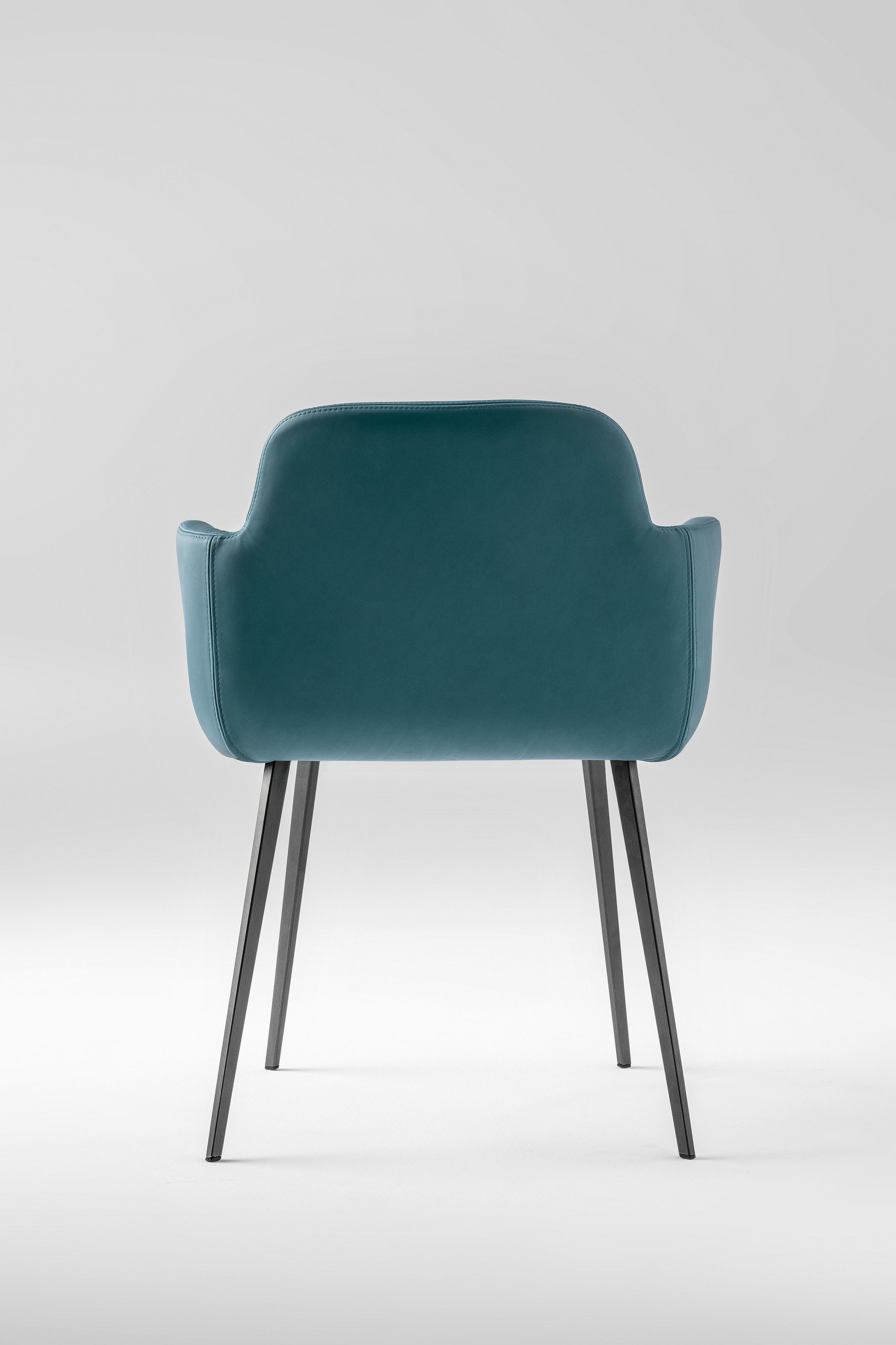 Кожаный стул с подлокотниками TrabA' Bardot ARCH-00111149 - Вид №1