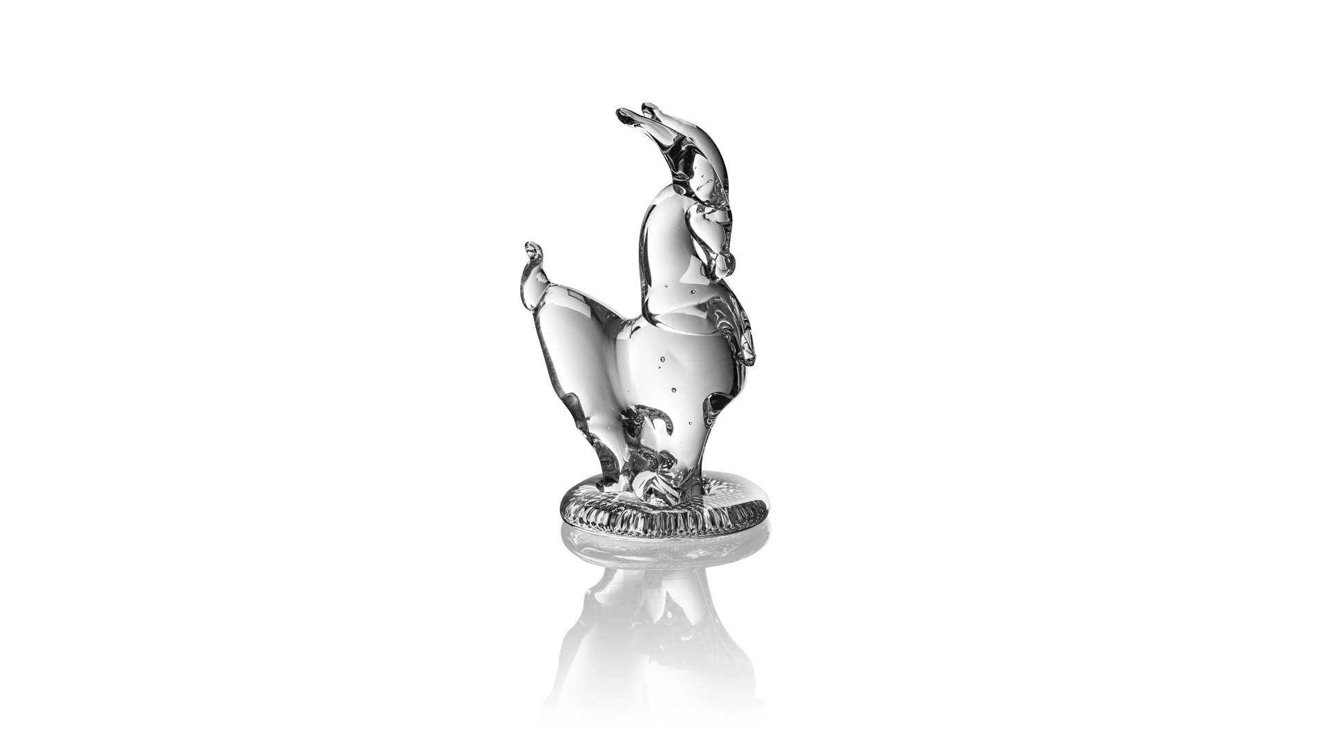 10625934 Шувалов Сувенир "Знак зодиака - Козерог" (бел.) Стекло  - Вид №1