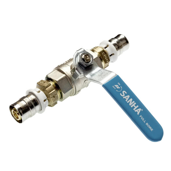 12580226 25802 - Шаровые краны 3fit-Press Размер: 26x3,0 SANHA  - Вид №1