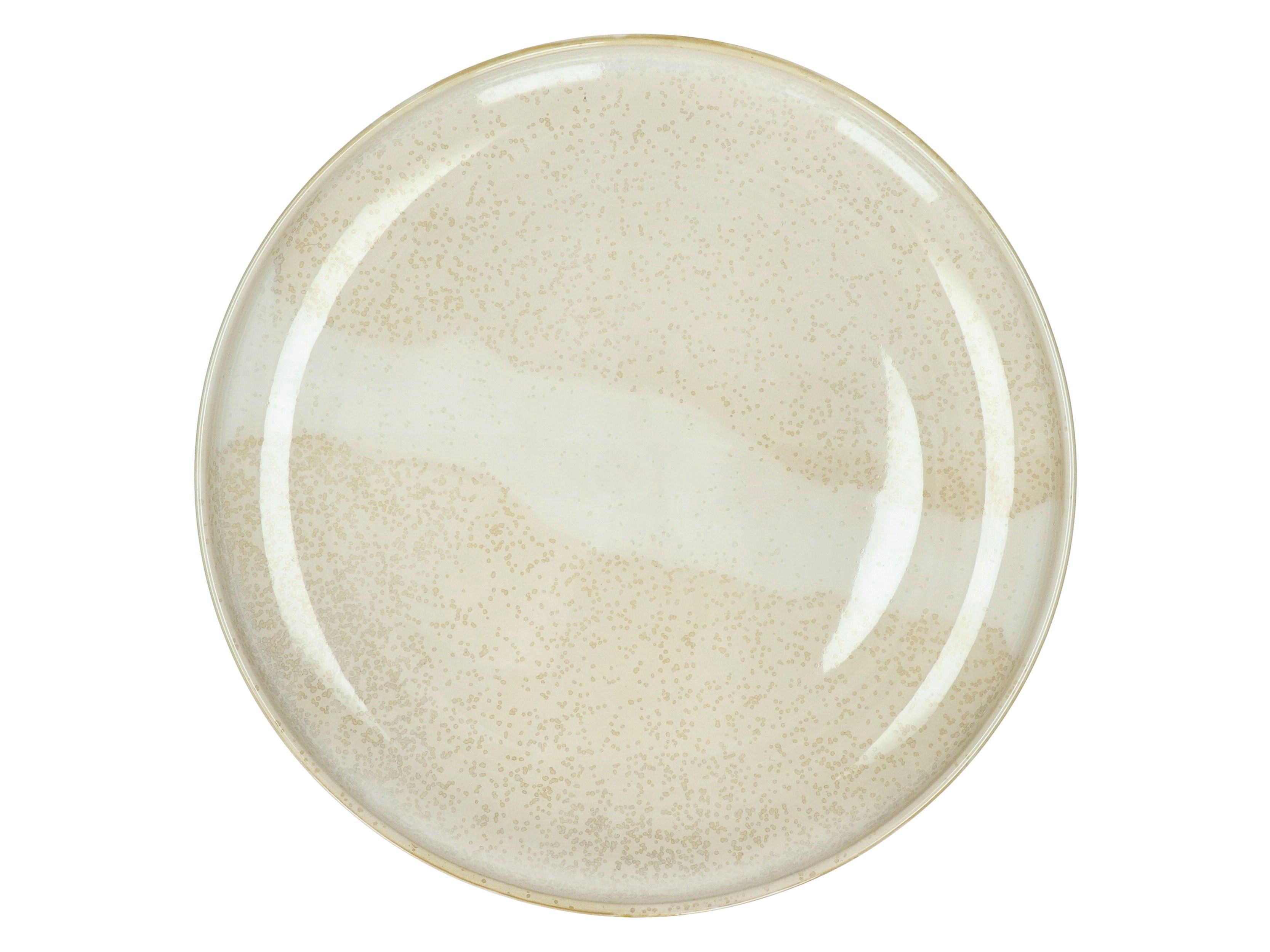 Фарфоровая плоская круглая тарелка POMAX Nougat ARCH-00069670