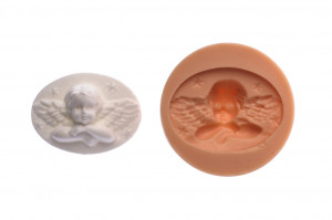 1033 Молд №073 силикон Ангелы, религия HobbyPage