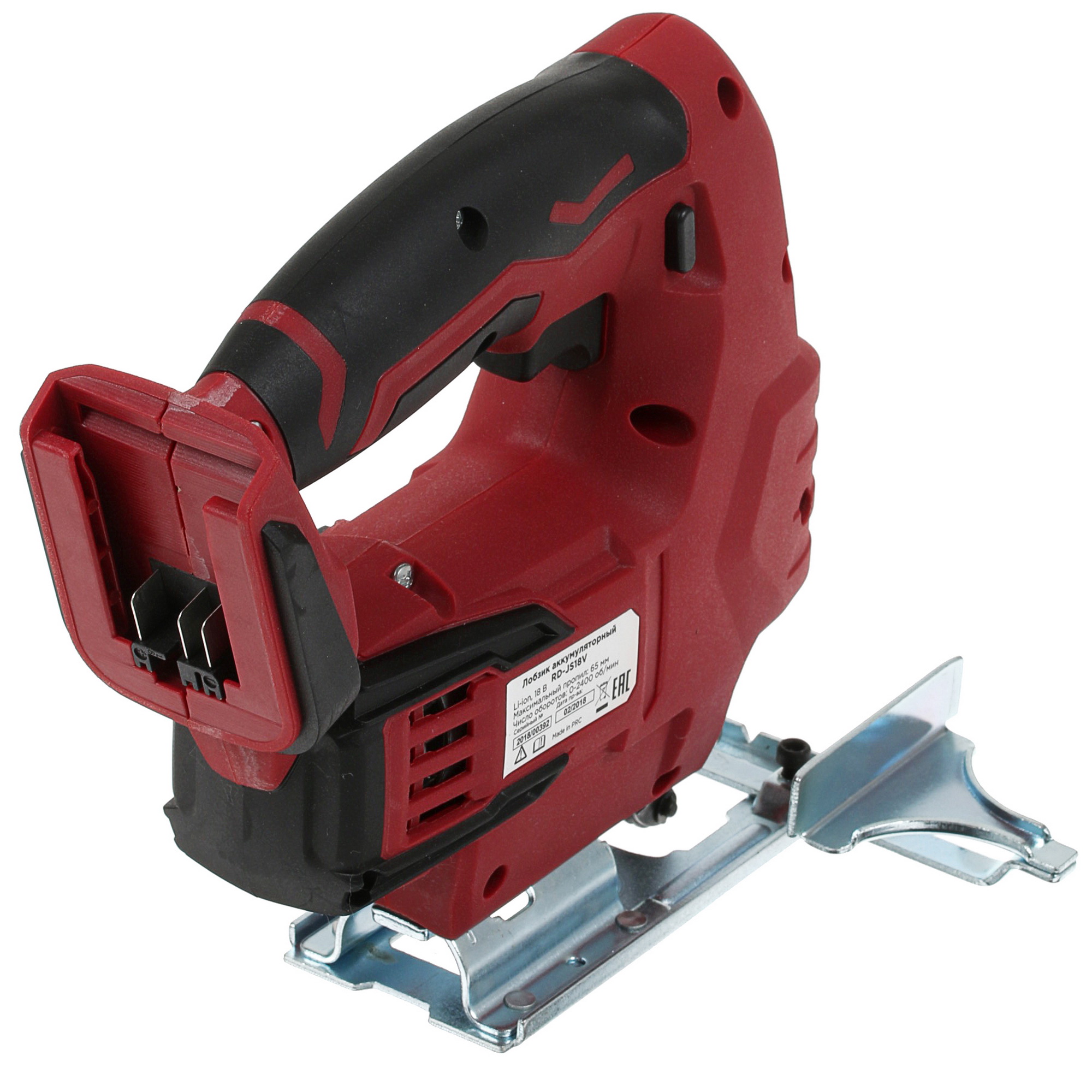 Электрический лобзик RedVerg RD-JS18V Li-Ion 18V , Без ЗУ, Без АКБ 8168814 STDN-0092495 - Вид №1