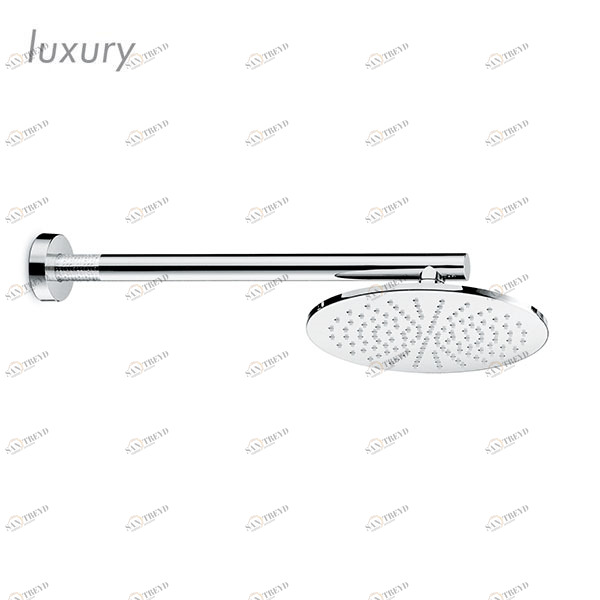 Латунный настенный круглый душ с дождевой струей. BLINK NEWFORM Италия 71300