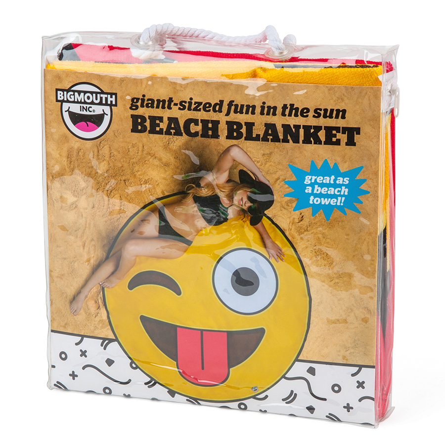 BMBTEM Покрывало пляжное , emoji BigMouth  - Вид №4