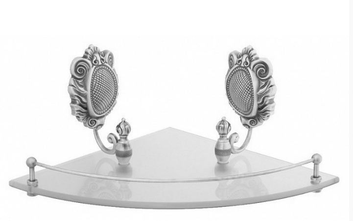 Полка с галереей MIGLIORE Cleopatra ML.CLE-60.761.DO золото  - Вид №1