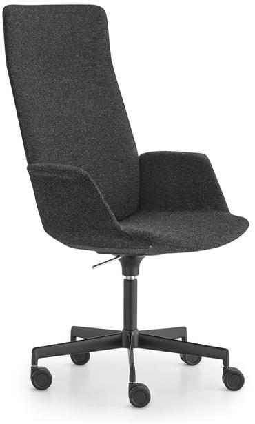 Lapalma Тканевый стул для руководителя с подголовником Uno sun-id-1401813 - Вид №1