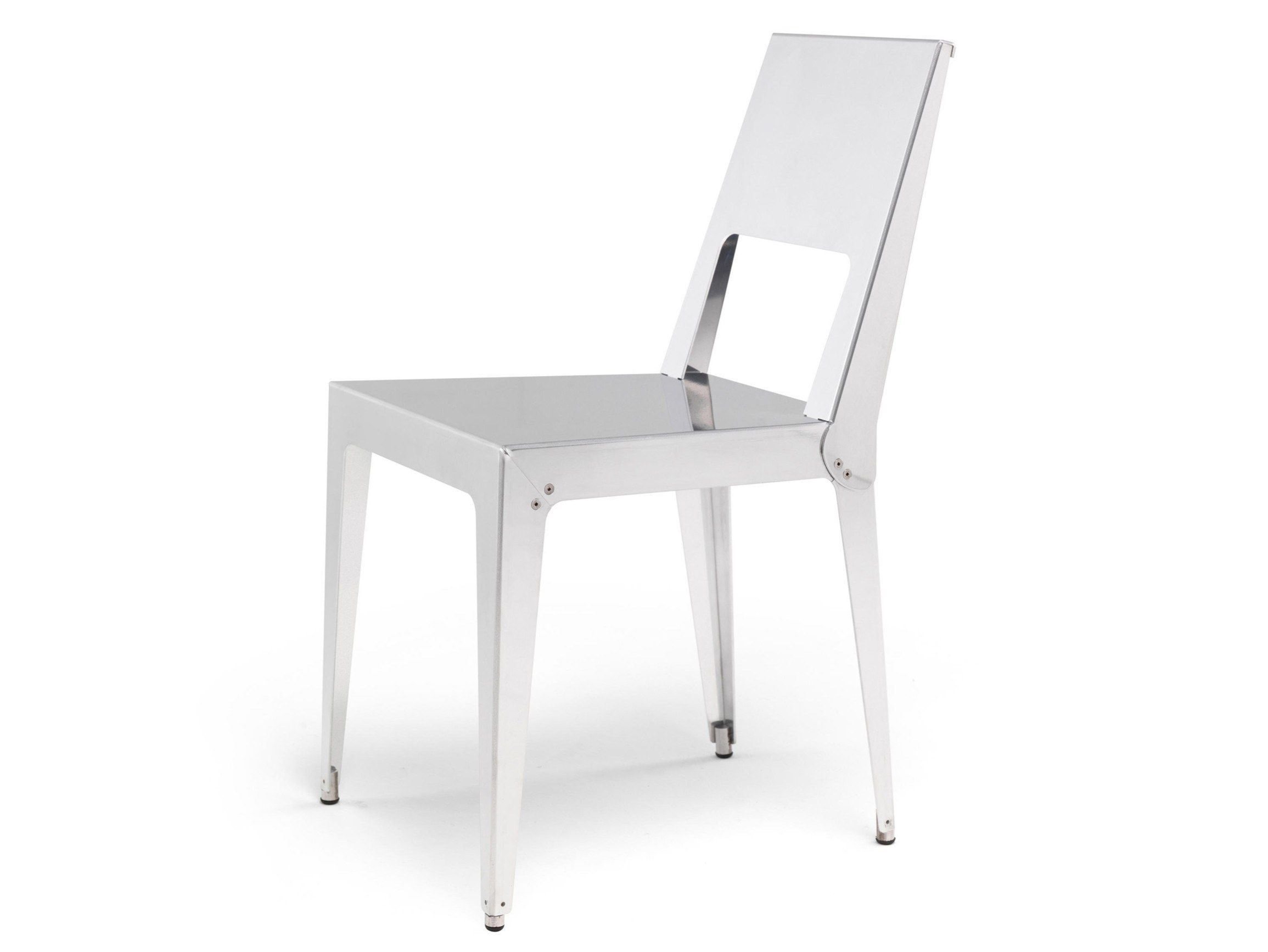 Зеркальный стул из алюминиевого листа EPÒNIMO Alu ARCH-00106561