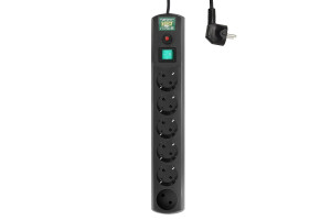 16351790 Сетевой фильтр RG-16А 2 м, черный RG-16А-Ч 2м MOST