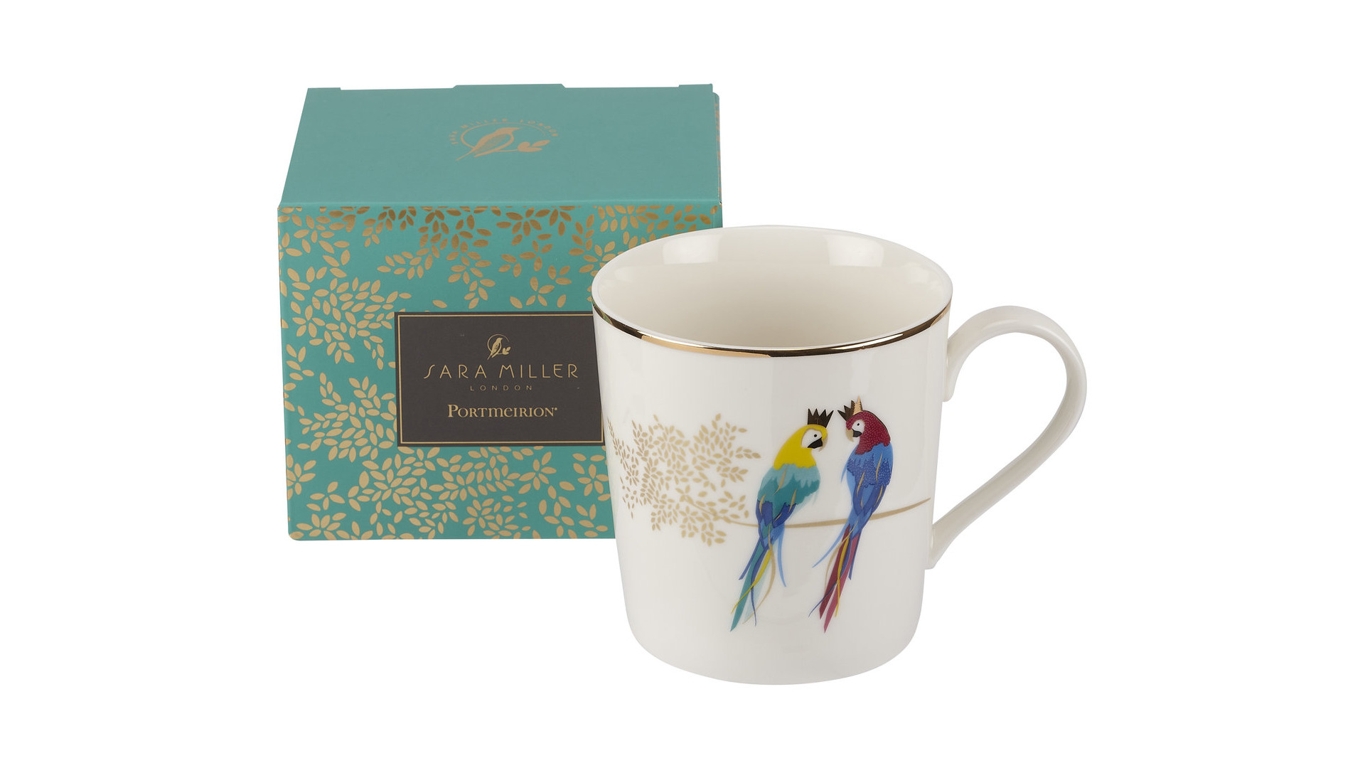 10667052 Portmeirion Кружка Portmeirion "Сара Миллер.Пикадилли. Попугаи" 340мл Фаянс  - Вид №2