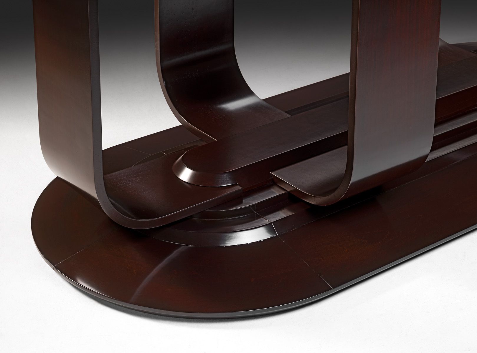 Овальный стол для гостиной из красного дерева Prestige Tavolo in mogano ARCH-00028984 - Вид №1