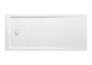 A276167000 Сверхплоский акриловый душевой поддон со сливным гарнитуром ROCA Neo Daiquiri