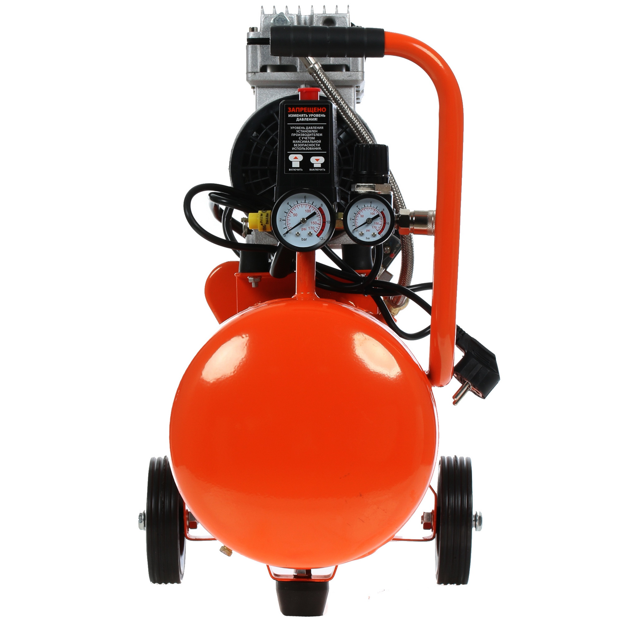 Компрессор поршневой безмасляный Patriot WO 24-160 1229149 STDN-0134216 - Вид №4