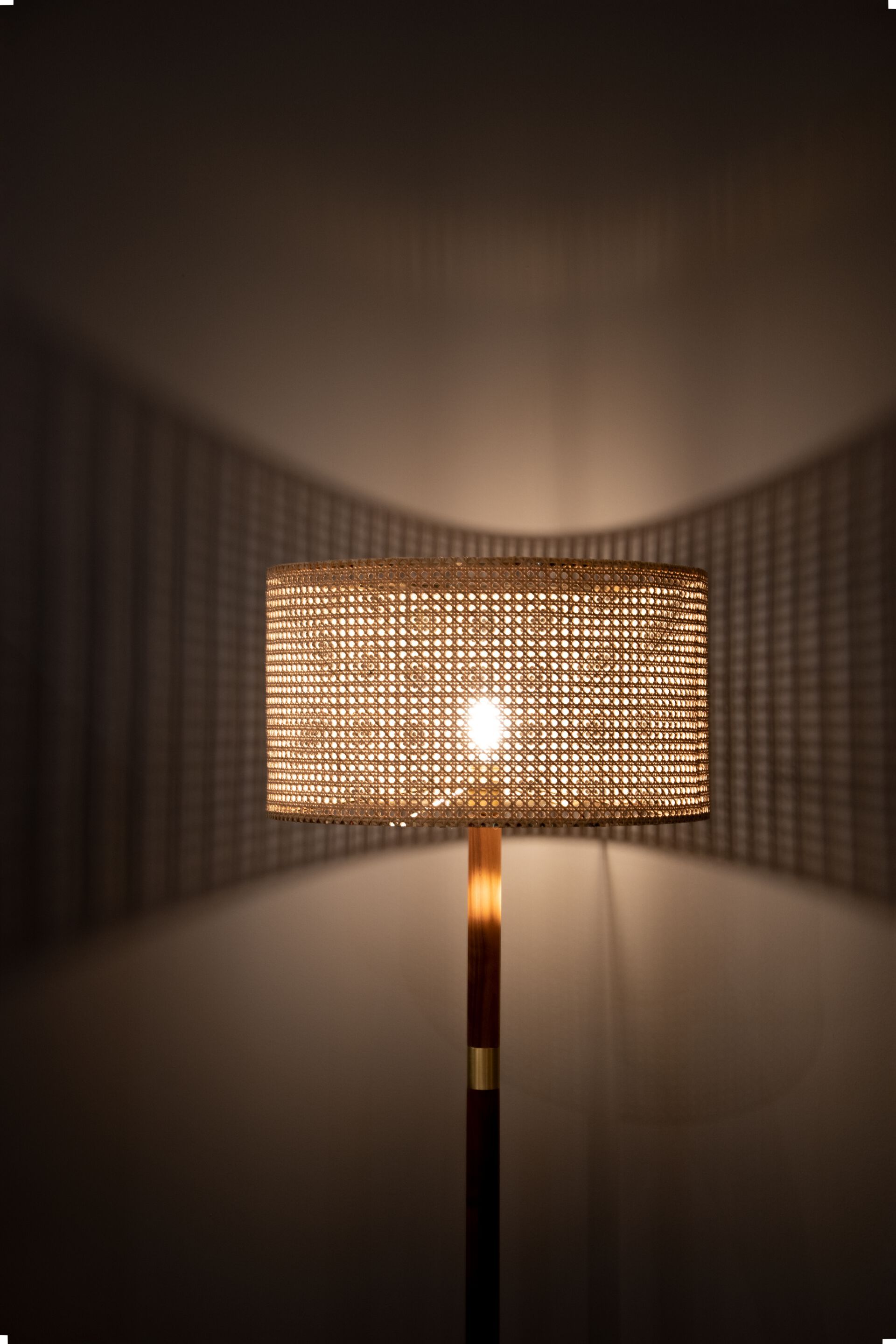 Венская соломенная напольная лампа Formitalia Partagas ARCH-00047286 - Вид №4