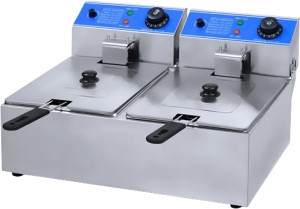 9985890 Фритюрница Viatto EF-6L-2 серебристый