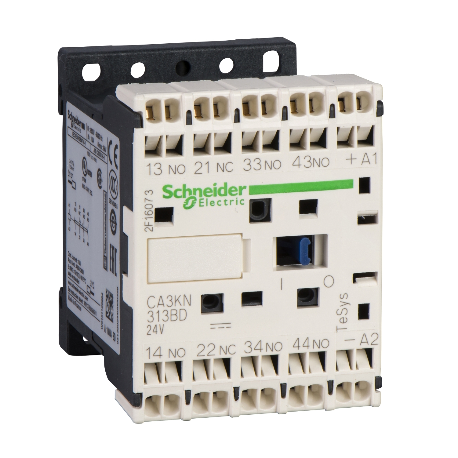 CA3KN403BD Контактор CAK 10А 690/24В DC Schneider Electric TeSys 