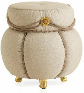 A.R. Arredamenti Круглый пуф из ткани Harmony 362