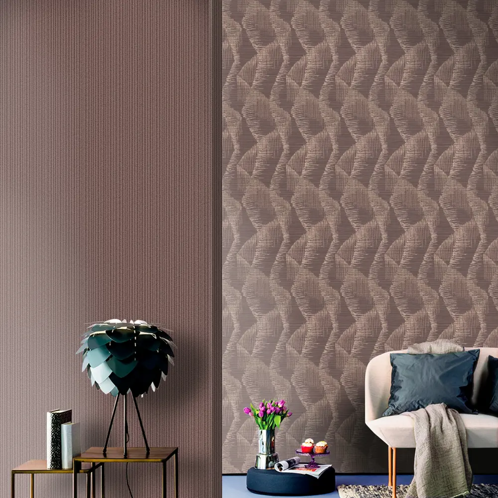 Обои флизелиновые Erismann Jacklin бордовые 1.06 м 60022-06 STLM-2053060 - Вид №2