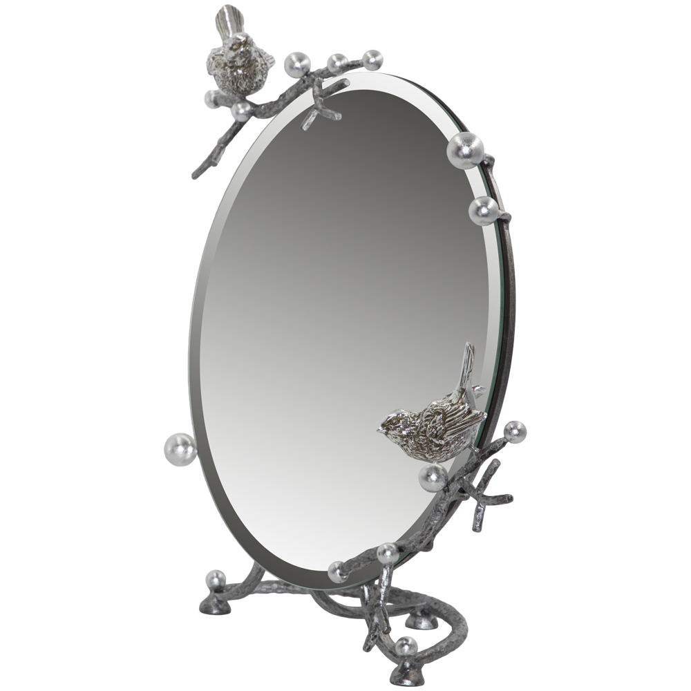 15012,79029 Туалетный столик и зеркало Терра Серебро BOGACHO 4627196590397, 4627196590410 - Вид №5