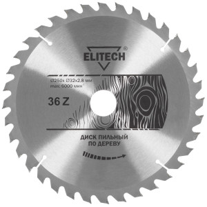 Диск пильный Elitech 1820.056400 9187628