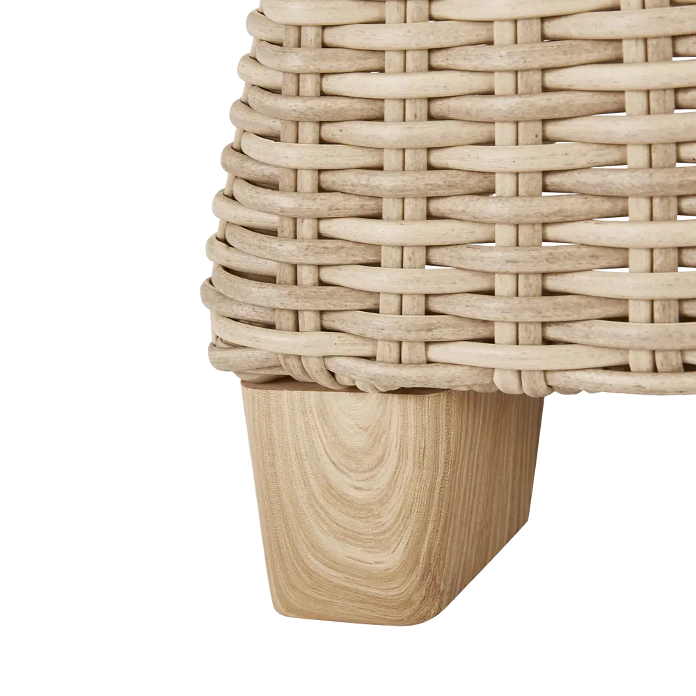 Кресло садовое NATERIAL Medena с подушками - алюминий и искусственный ротанг 87082102 STLM-0073136 - Вид №6