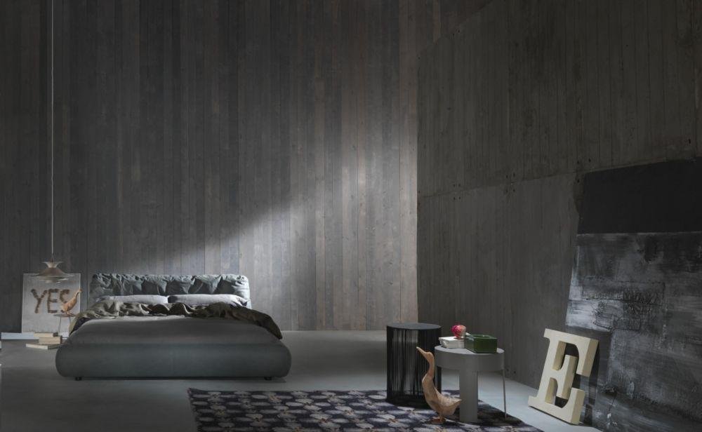 Кровать двуспальная 160х200 серая Sharpei DORELAN SHARPEI 052401 Коричневый  - Вид №4